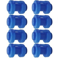 8Pcs Large Trampoline Enclosure Pole Caps Trampoline Caps Plastic Replacements