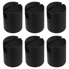 6 Pcs Trampoline Replacement Parts End Caps Enclosure Post Cover Net Pole