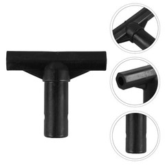 8Pcs Reusable Trampoline Pole Caps T Shaped Connectors Black PP Durable