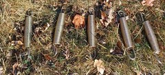 5x Heavy Duty Steel Trampoline Springs 5- 1/4in