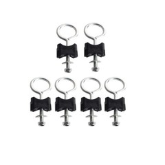 Trampoline Screws for Large Trampolines 6mm Round Screws 6Pack