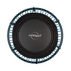 JumpSport 220 Workout Rebounder for Adults, 39″ Mini Fitness Trampoline, Black