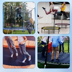 6pcs Trampoline Patch Repair Kit, 3 Styles Patches Self-Adhesive Trampoline P…