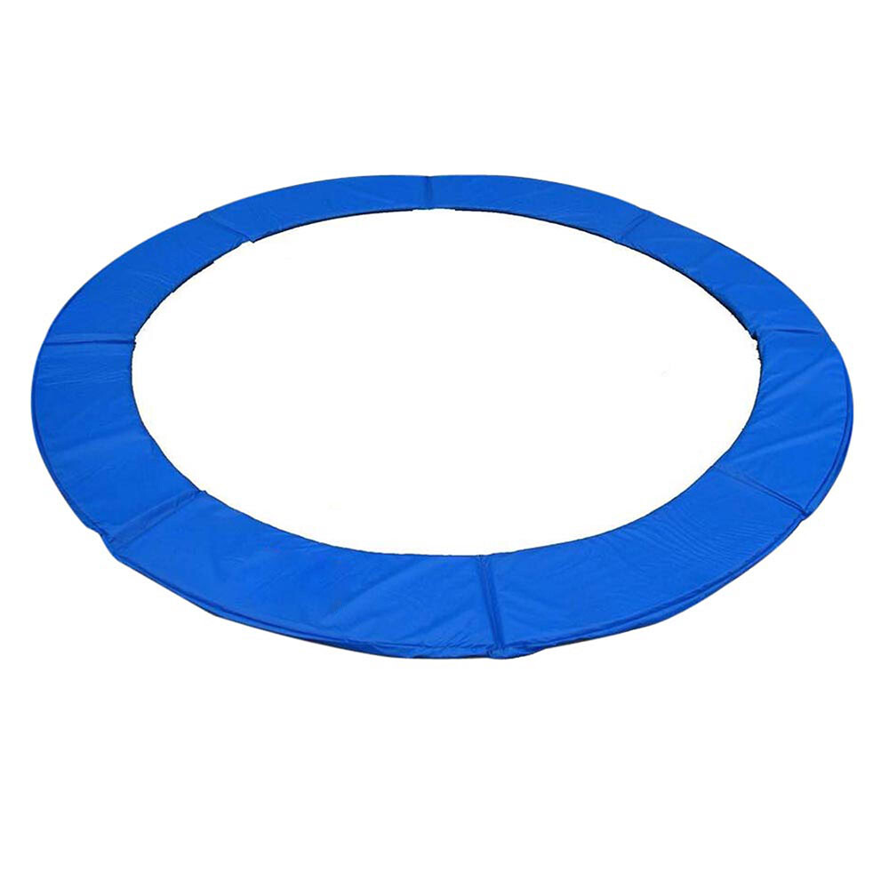12′ 13′ 14′ 15′ Round Trampoline Safety Pad Replacement Frame Spring Blue Cover
