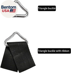 Trampoline Triangle Buckle, 10Pcs Triangle Rings, High Strength Metal for Replac