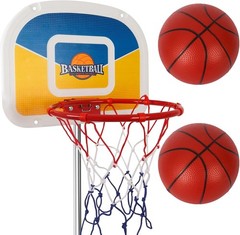 Trampoline Basketball Hoop, Teenager Basketball Hoop for Trampoline with Pump an