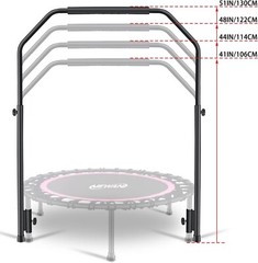 Sturdy Rebounder Handle Bar for 40″ Round Fitness Trampolines – Easy Assembly