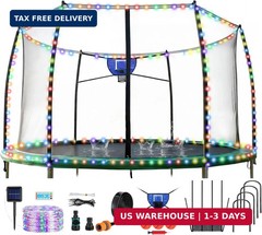 Trampoline Accessories Kit, Basketball Hoop with 3 Mini Basketballs, 4 Pcs Heavy