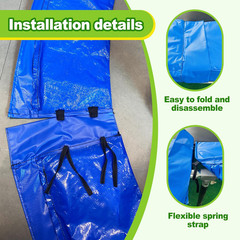 Trampoline Pad, 10FT 12FT 14FT Trampoline Replacement Safety Pad, Universal Tram