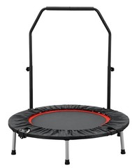 40″ Foldable Mini Trampoline for Adults Indoor/Outdoor, 330lbs Capacity