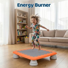 Kids Toddler Mini Trampoline with Non-slip Base for 3-12 Boys & Girls