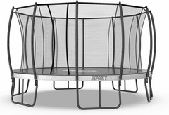 Trampoline Outdoor 14FT with Enclosure, 6 Reinforced U-Shaped Legs wit