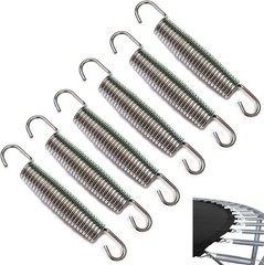6 Pack s Replacement 5.5 Inch Heavy Duty Stainless Steel Fitness Rebounder Ex…