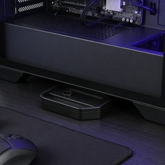 20Pcs Reusable Removable Computer Case Bracket for Mini Pc Stable Support Black