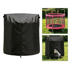 Trampoline Cover Oxford Weather Protection Dustproof for 55″ Round Windproof