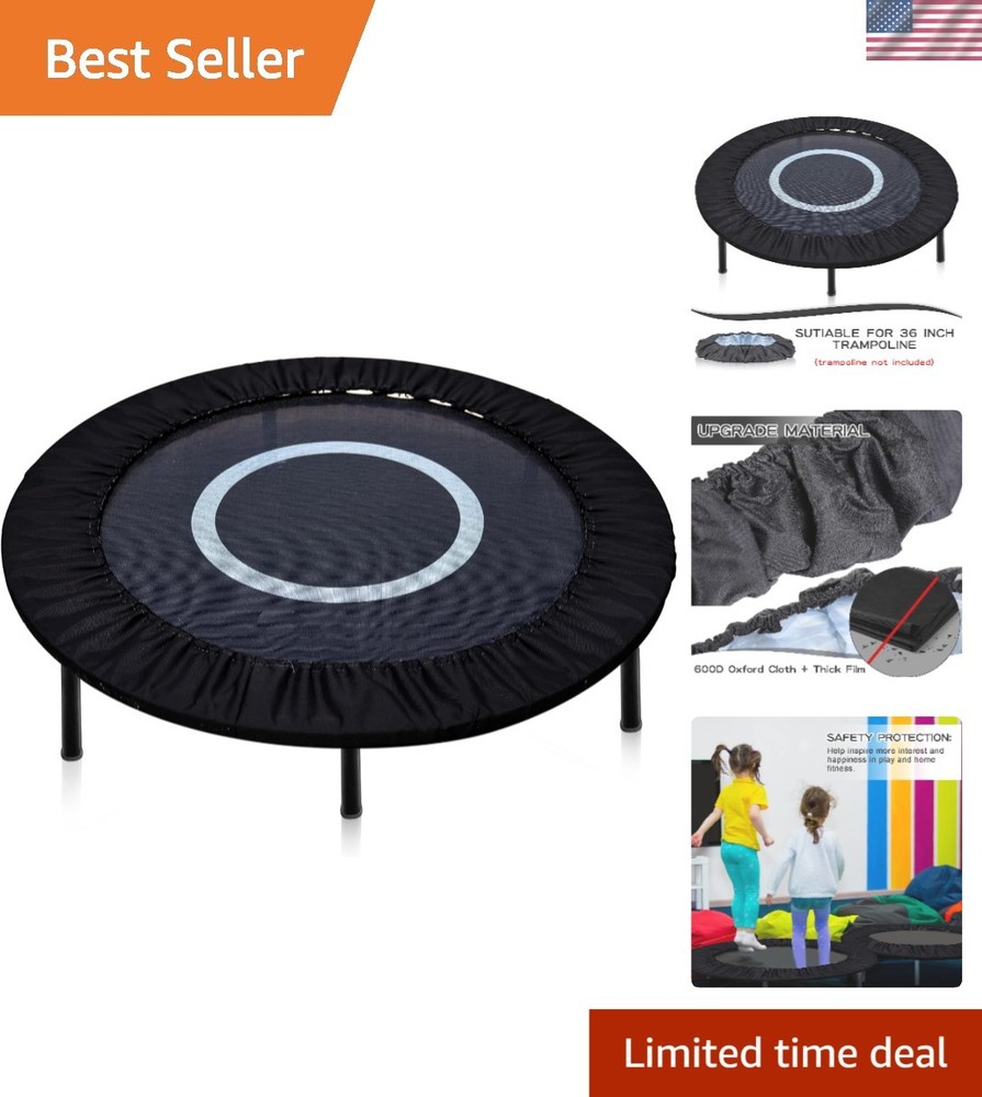 Durable 600D Oxford Trampoline Spring Cover – Easy to Install 36 Inch Size