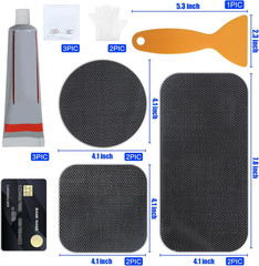 Trampoline Patch Repair Kit – 3 Sizes Patches for Trampoline Mat Tear or Hole