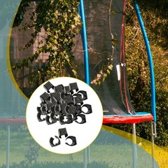 50 Pieces Trampoline Pole Covers Floor Protection Anti Slip Easy to Install