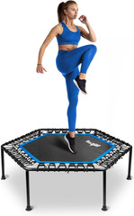 Rebounder Trampoline for Adults, 48-Inch, 350 LBS Stable & Silent Exercise Tramp