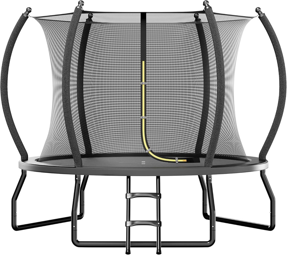 8FT 10FT 12FT 14FT 15FT 16FT Outdoor Trampoline with Enclosure Net and Ladder
