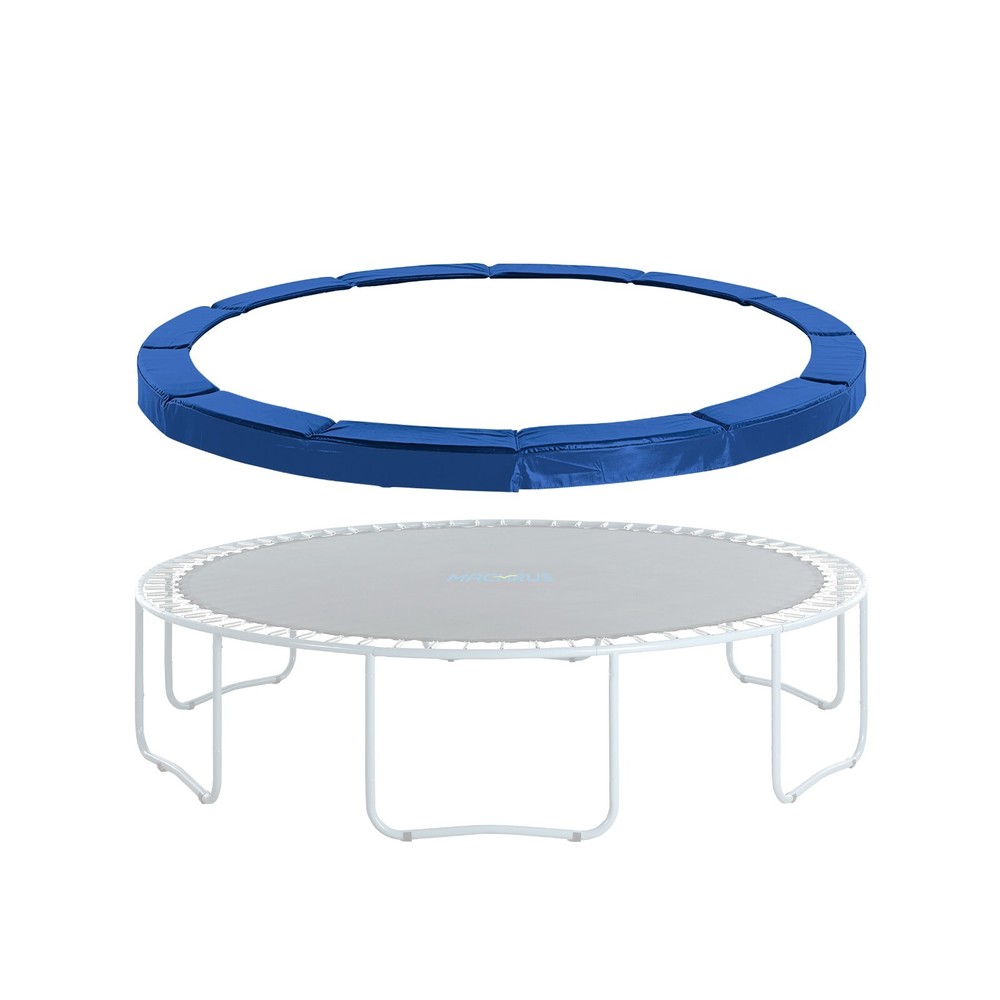 12ft Replacement Trampoline Safety Pad Surround Foam Spring Cover Padding, Blue