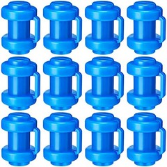 12 Pcs Trampoline Pole Caps 1 Inch in Dameter Enclosure Poles Caps blue