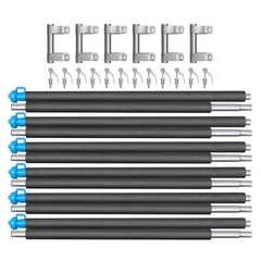 Universal 6-Pack Trampoline Replacement Enclosure Poles