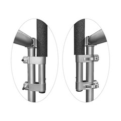 Universal 6-Pack Trampoline Replacement Enclosure Poles
