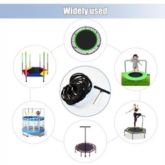 Trampoline Replacement Bungee Cords，20 PCS 6.6 in Bungee Cords Without Ball