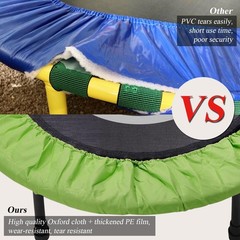 Mini Trampoline Spring Cover 36 38 40 45 60Inch Small Trampoline Pad Replacement