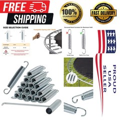 5.5-7 Inch Trampoline Springs Heavy Duty Stainless Steel Replacement Spring, …