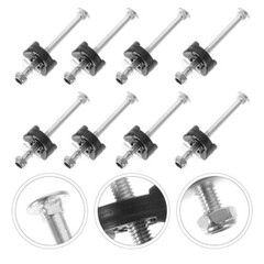 8pc Trampoline Screw Kit for Frame & Leg Fixation