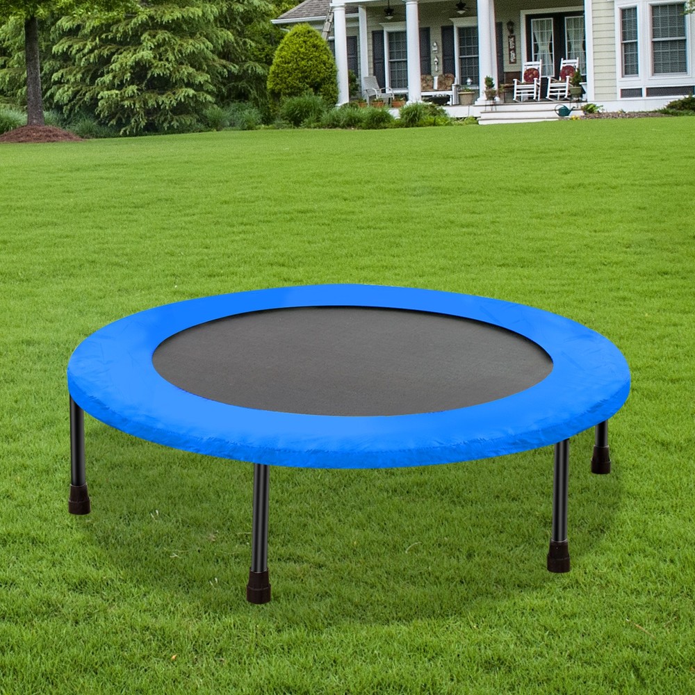 Round Trampoline Safety Pad 8 ft Blue – 30 cm Wide Spring Cover