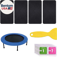 Self-Adhesive Trampoline Patch Repair Kit, 4 Rectangular Trampoline Repairing Te