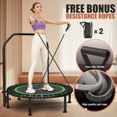 Fitness Rebounder 40 Inch Bungee 450LBS Trampoline