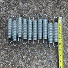 10 Pack 5.5″ Trampoline Springs Heavy Duty Galvanized Steel Replacement Used