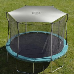 6-12 Ft Trampoline Sun Shade Cover, Trampoline Accessories, Outdoor Trampolines