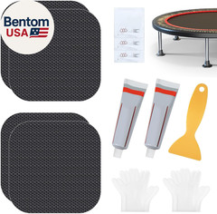 Trampoline Patch Repair Kit 4.1” X 4.1” Square Patches | Repair Trampoline Mat