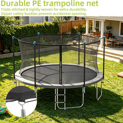 Universal Trampoline Poles Replacement Net Pole for Trampoline Leg Max 1.5″ | 6