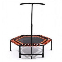 48″ Mini Rebounder for Adults with Adjustable Handle Bar Bungee Ropes Trampoline