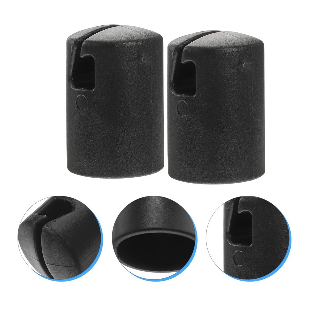 6 Pcs Trampoline Accessories Plum Spare Parts Pole Cap Replacement End Caps