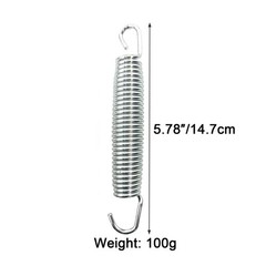 Replacement Trampoline Springs 5.8 Inch 4 Pack for Bounce and Durability