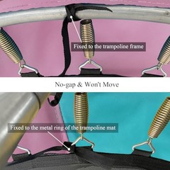Trampoline Spring Cover,55 60 Inch Replacement 55 Inch Pink & Green Mixed Color