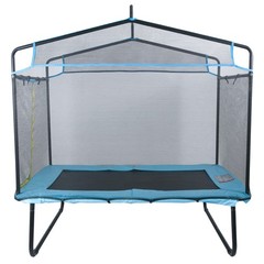 Uimoso 6FT Trampoline for Kids Toddlers with Enclosure Net Gymnastics Bar