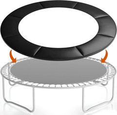 Trampoline Spring Cover, 14FT Trampoline Pad Replacement, No Holes for Poles, W