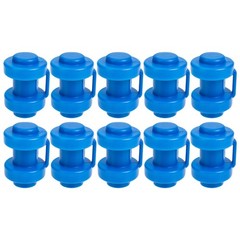 10Pcs Reusable Blue PP Trampoline End Caps Safety Net Covers