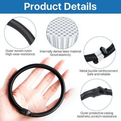 20 PCS Trampoline Replacement Bungee Cords 6.6 Inch Heavy Duty Puller Tool