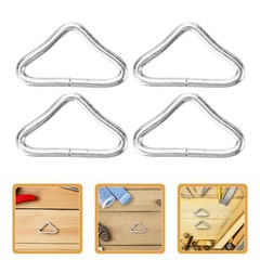 35 Pcs Triangle Ring Trampoline Hardware Rings for Metal Buckle Easy Pull