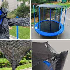 Trampoline Shade Cover, Trampoline Cover for 8FT 10FT 12FT 14FT 16FT Straight Po