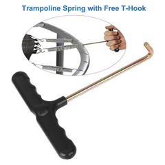 40 Pack Trampoline Springs 13.5cm with T Hook,Great for Outdoor Trampoline7906